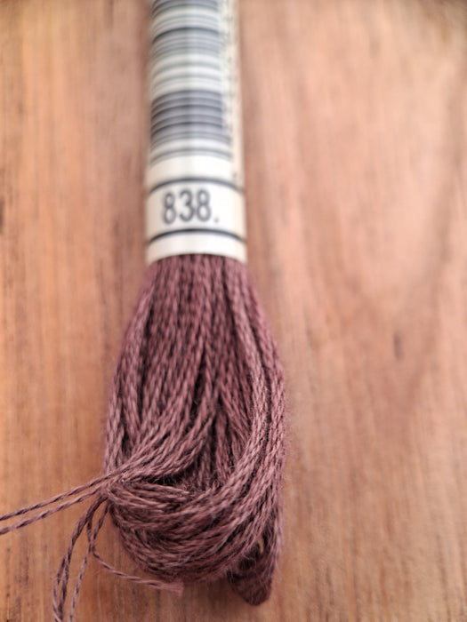 DMC Stranded Cotton Thread- 838