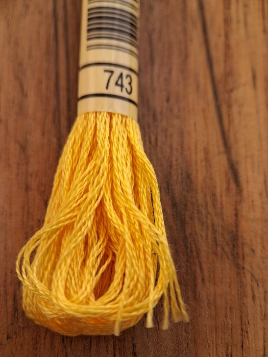 DMC Stranded Cotton Thread- 743