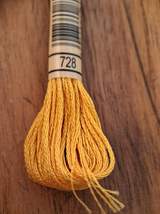 DMC Stranded Cotton Thread- 728
