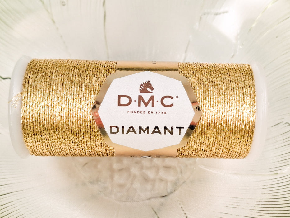 DMC Diamant Metallic Thread-D3821 (Light Gold)