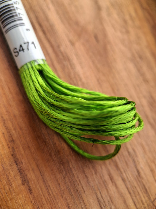 DMC Satin Thread- S471 (Tarragon)