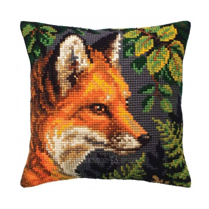 Collection D'Art Needlepoint Cushion Kit- Fox (5442)