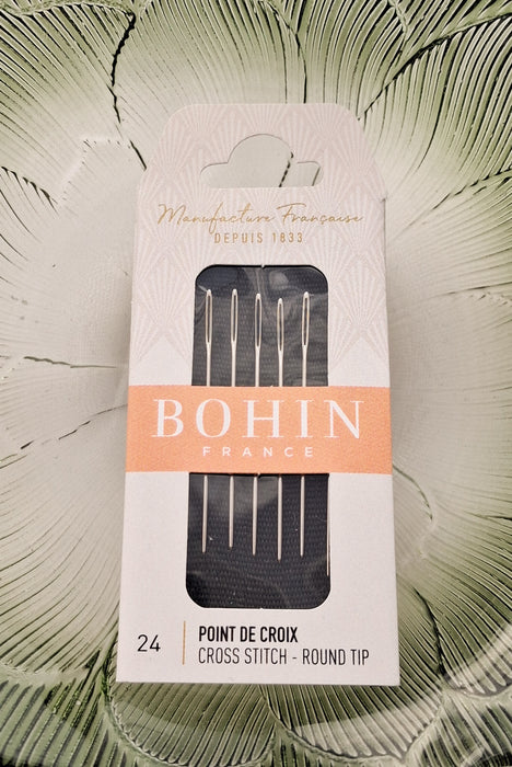 Bohin Cross-Stitch/Tapestry Needles- Size 24