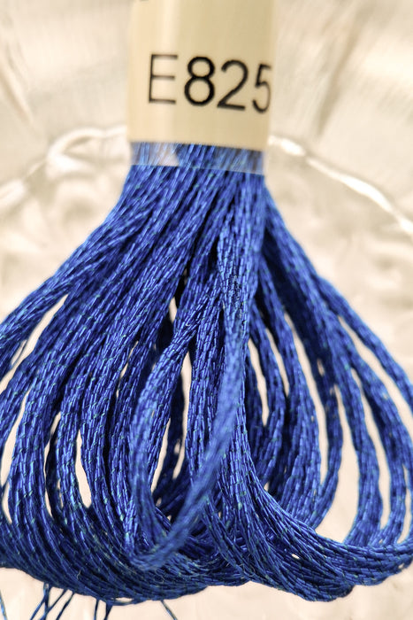 DMC Light Effects Thread-E825 (Metallic Gentian Blue)