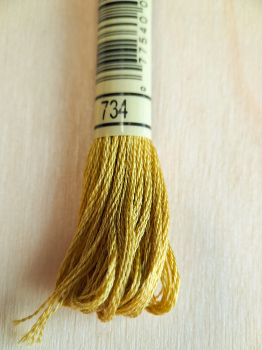 DMC Stranded Cotton Thread- 734