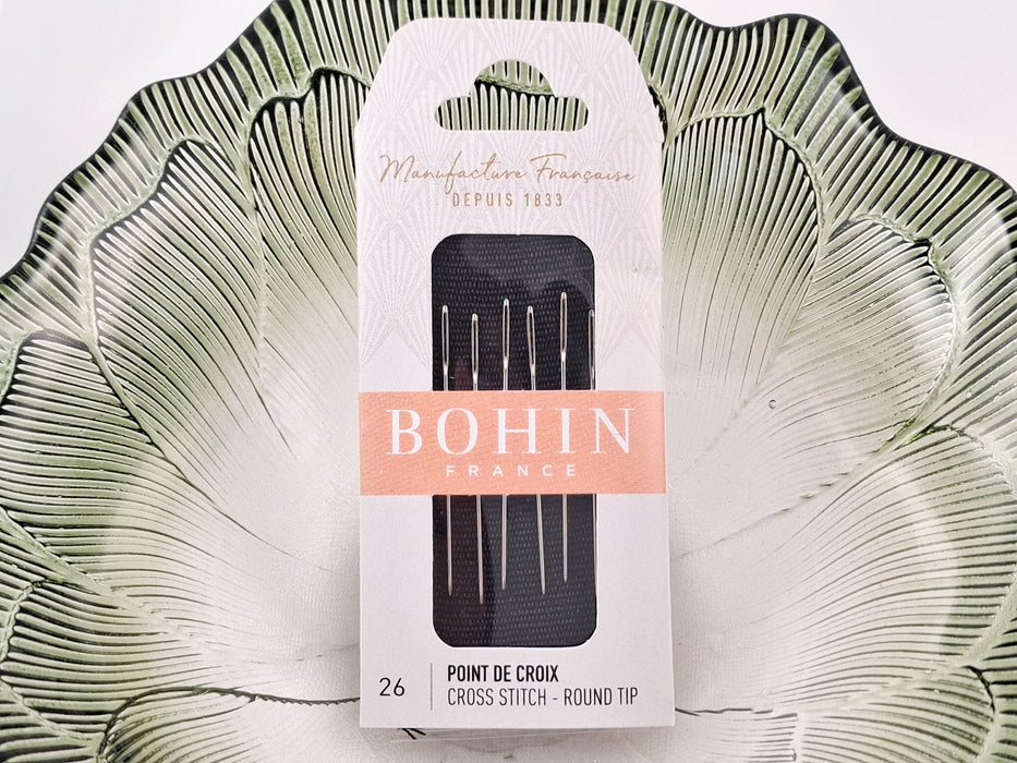 Bohin Cross-Stitch/Tapestry Needles- Size 26
