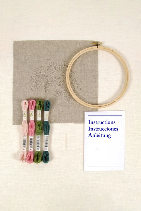 DMC Embroidery Kit- Indigo by Marie Dominique