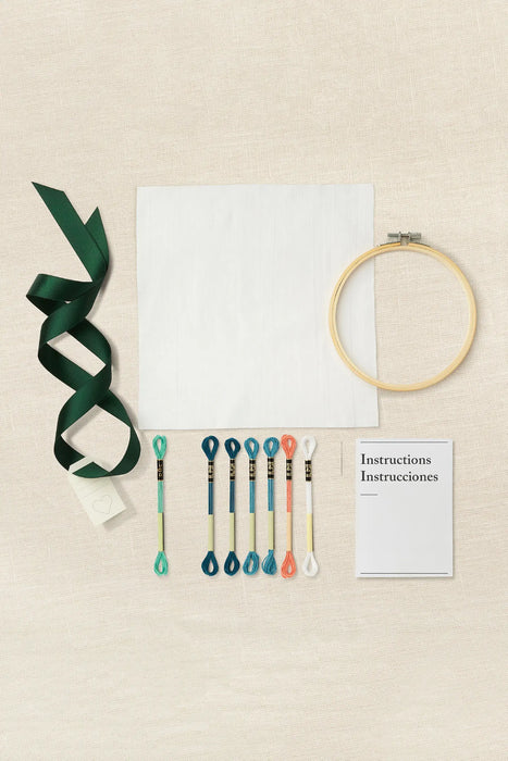 DMC Embroidery Kit- Stork Baby Keepsake